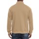 thumbnail image 4 of pstuiky hombres de manga larga, Sudadera con cuello alto, manga larga, media cremallera y múltiples bolsillos para hombre, color liso Tops de hombre xl, 4 of 5