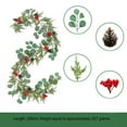 thumbnail image 5 of LHNFT 6.6Ft Christmas Garland, Artificial Pine Cypress Garland Greenery Garland, Christmas Decorations Holiday Winter Garland Christmas Decorations Indoor Outdoor, 5 of 7