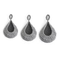 thumbnail image 1 of Visland 3Pcs Handmade Woven Fruit Net Bird's Nest Stylish Fine Workmanship Long Lasting Net Bag Spacious Storage Solution, 1 of 8