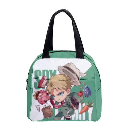 

SPY X FAMILY Lunch Bag Insulated Cooler Thermal Picnic Lunch Box for Women Children