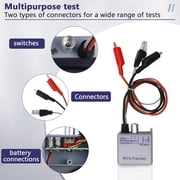 Tone Generator Kit, Wire Tracer Circuit Tester, 200EP High Accuracy Wire Tester, Multi-Tone Cable Test with Inductive Amplifier