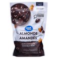 thumbnail image 1 of Great Value Dark Chocolate Almonds, Kosher, Made in Canada, 340 g, 1 of 8