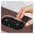 thumbnail image 3 of Collection de Haut-Parleurs Bluetooth en Bois Rétro Subwoofer Portable en Cuir pour Ordinateur Mobile Maison Extérieur, Son Élevé, 3 of 4