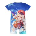 thumbnail image 4 of Genshin Impact Baby Romper Short Sleeve Bodysuits Soft Rompers Summer Clothes One-Piece Jumpsuits Outfits 3-6M, 4 of 7