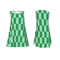thumbnail image 7 of KLL green party Pattern Womens Summer Dresses 2025,Loose Round Neck Sleeveless Sundresses Tank Dresses with Pockets, 7 of 7