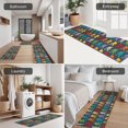 thumbnail image 5 of Red Bigfoot Pattern Kitchen Rugs Sets Of 3,Kitchen Runner Rugs Non Skid Washable,Decorative Kitchen Floor Mats for Kitchen,Sink,Laundry,17"x30"+ 17"x47" + 17"x59", 5 of 6