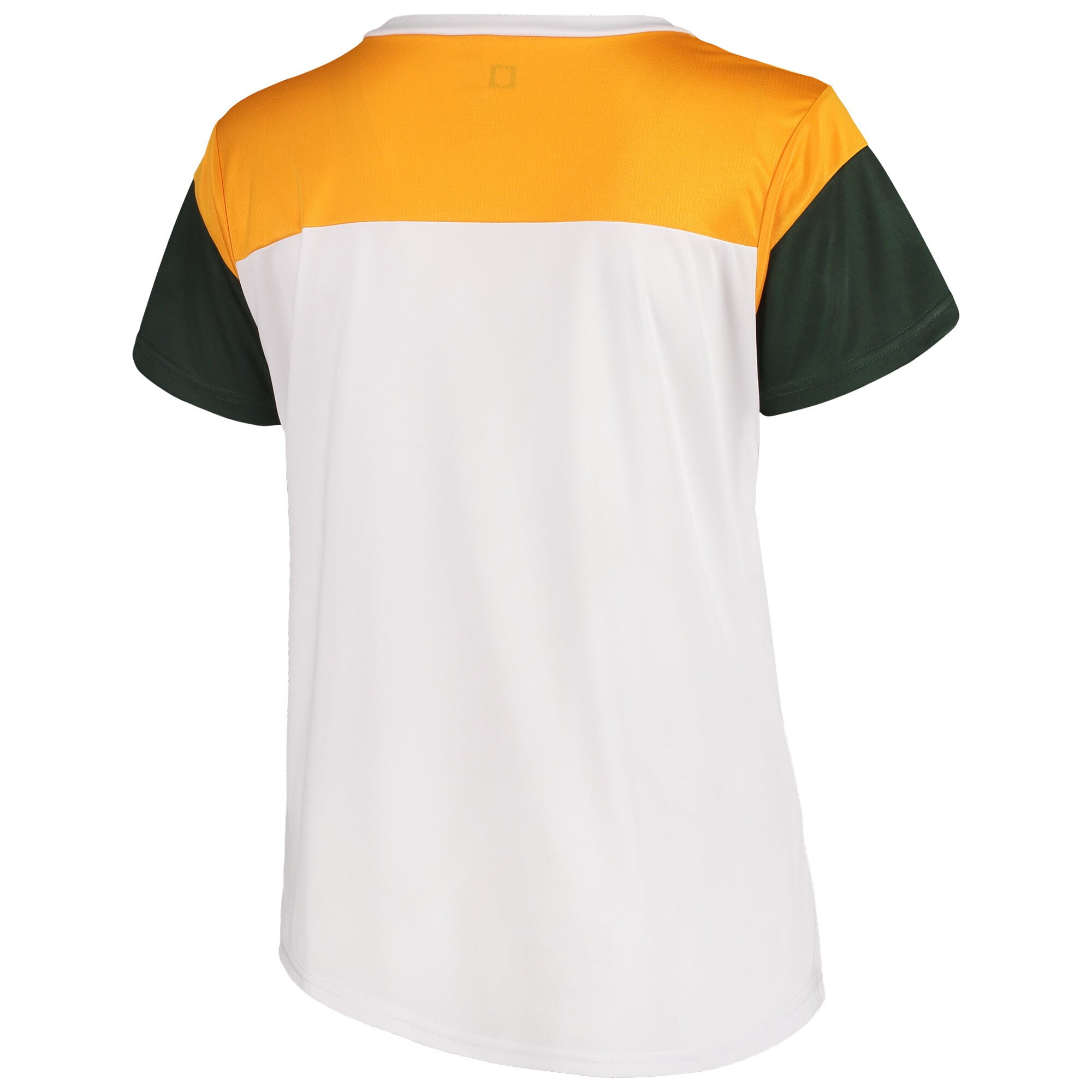 Women's Green Bay Packers Fanatics Branded Green/Gold Blitz & Glam Lace-Up  V-Neck Jersey T-Shirt in 2023