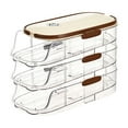 thumbnail image 1 of stanreset Hyaline PET Egg Holders Fridge Crystal Clear And Visible Excess Stacking Stability Egg Holder Fridge type  2, 1 of 6
