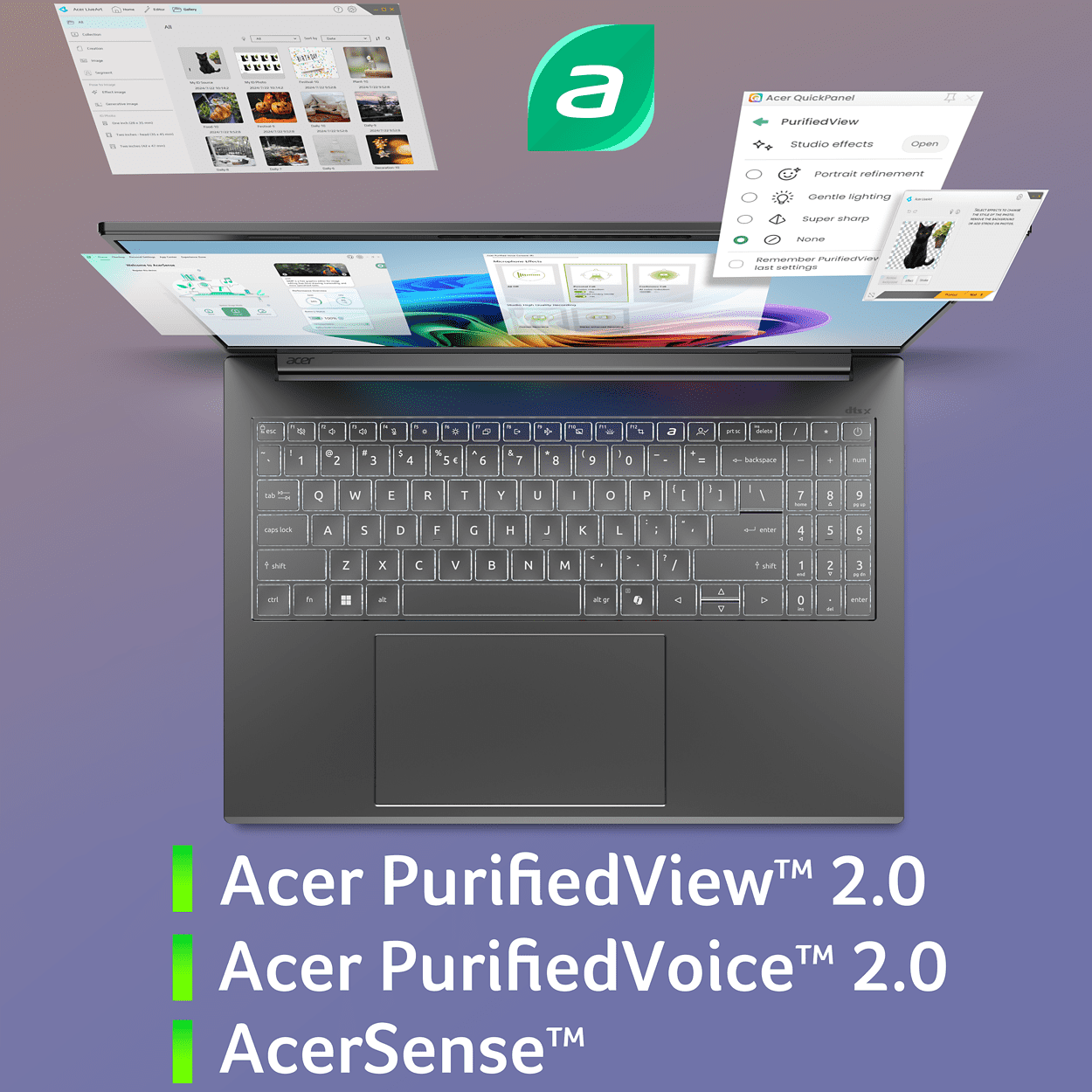 Acer Aspire 16 AI A16-11MT-X8A9 Copilot+ PC, 16
