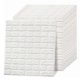 thumbnail image 1 of 3D Wallpaper Self-adhesive Waterproof Cuttable Odorless Faux Brick Wallpaper for Living Room Bedroom White 10pcs, 1 of 4