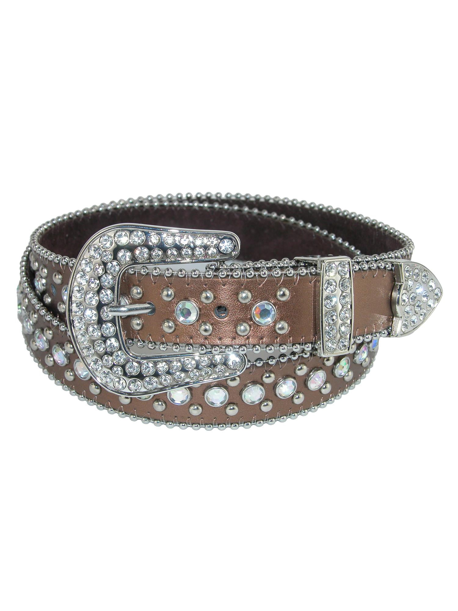 rhinestone belt walmart