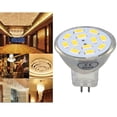 thumbnail image 1 of Bombilla 4PCS MR11 12LED Bombilla 4W 400LM Base De Doble Pin Bombilla De Punto De Paisaje Para Dormitorio DC12V, 1 of 7