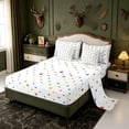 thumbnail image 3 of Manfei Green Billed Waterfowl Print 7 Pieces Full Size Bedding Sets,Farmhouse Duck Full Size Bed in a Bag,Polkadot Reversible, 3 of 7