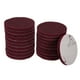 thumbnail image 1 of Uxcell 20 piezas de almohadillas de fregado 400 granos 4" cepillo de potencia con gancho y bucle disco de acondicionamiento de superficie, rojo, 1 of 6