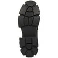 thumbnail image 4 of STEVE MADDEN Womens Black 1-1/2" Platform Horse Bit Hardware Padded Lug Sole Trifecta Round Toe Block Heel Slip On Loafers Shoes 7.5 M, 4 of 4