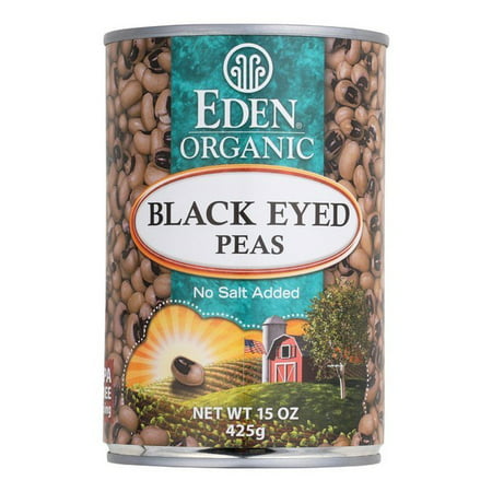 Eden Foods Organic Black Eyed Peas - pack of 12 - 15 (The Best Black Eyed Peas)