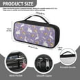 thumbnail image 7 of Jiueut Easter Rabbit Stethoscope Storage Bag Nurse Accessories for Work Stethoscope Stethoscope Bag with Carrying Handle Small Storage Bags with Zipper for Travel, 7 of 7