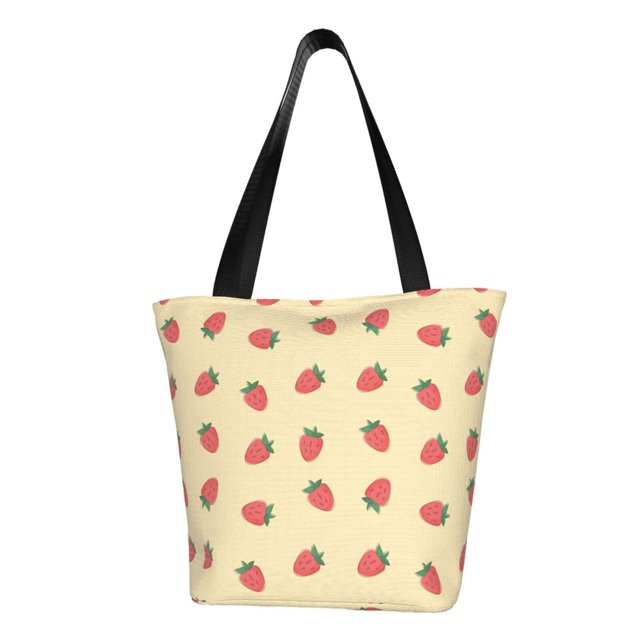 Disketp Strawberries Bolsa de Hombro Casual para Mujer, Bolso Cruzado para Compras, Viajes y Uso Diario