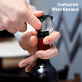 thumbnail image 3 of 32 Pieces Wine Keys Opener Black Travel Corkscrew Wine Opener Waiter Corkscrew Wine Opener Beer Bottle Opener, 3 of 6