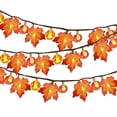 thumbnail image 4 of LED Maple Leaf Light String Fall Garland Light for Lantern String Thanksgiving Halloween Decoration, 4 of 9
