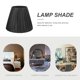 thumbnail image 5 of Tono de lámpara plisada de lámpara de estilo de estilo simple tono de mesa de la lámpara de mesa de la lámpara de mesa, 5 of 8