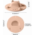thumbnail image 3 of COM1950s Couvercle de Tasse en Silicone Motif Chat des Années 1950, Couvercle de Tasse à Café Réutilisable avec Support Intégré pour Sachet de Thé, Mignon Capuchon d'Étanchéité Résistant à la Chaleur pour Boissons, 3 of 8
