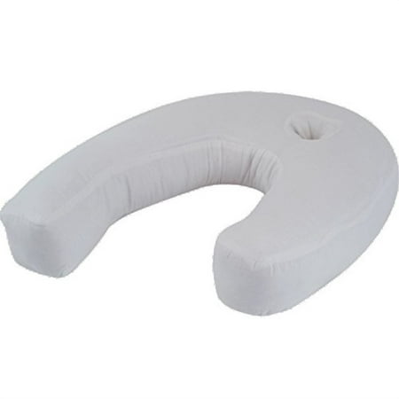 Side Sleeper Contour Pillow for Neck, Shoulder, and Back Pain Relief- Home and Travel Hypoallergenic Pillow with Ear