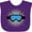 Purple, variant on Inktastic Ski Mask Skiing Gift Boys or Girls Baby Bib