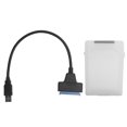 thumbnail image 4 of Adaptateur de Disque Dur, 5Gbps 4 To Interface Haute Vitesse Boîte de Protection SSD pour HDD 7-12.5mm Blanc, Gris, Bleu, Rouge, Vert, 4 of 7