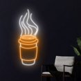 thumbnail image 2 of Handmadetneonsign Coffee Cup Neon Sign, Coffee Cup Neon Light, Cafe LED Light, Tea Cup Led Sign, 2 of 5