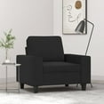 thumbnail image 1 of vidaXL Sofa Chair Black 60 cm Fabric, 1 of 5