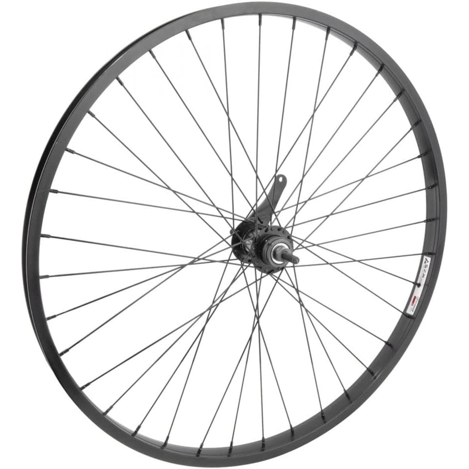 Wheel Master Rear 26 x 1.75/2.125, WEI-AS7X, Black, 36H, 14g Blk Spokes