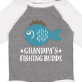 thumbnail image 4 of Inktastic Grandpa's Fishing Buddy Little Fisher Boys or Girls Long Sleeve Baby Bodysuit, 4 of 5