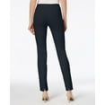 thumbnail image 2 of CHARTER CLUB Womens Navy Tummy Slimming Wear To Work Skinny Pants 8, 2 of 2