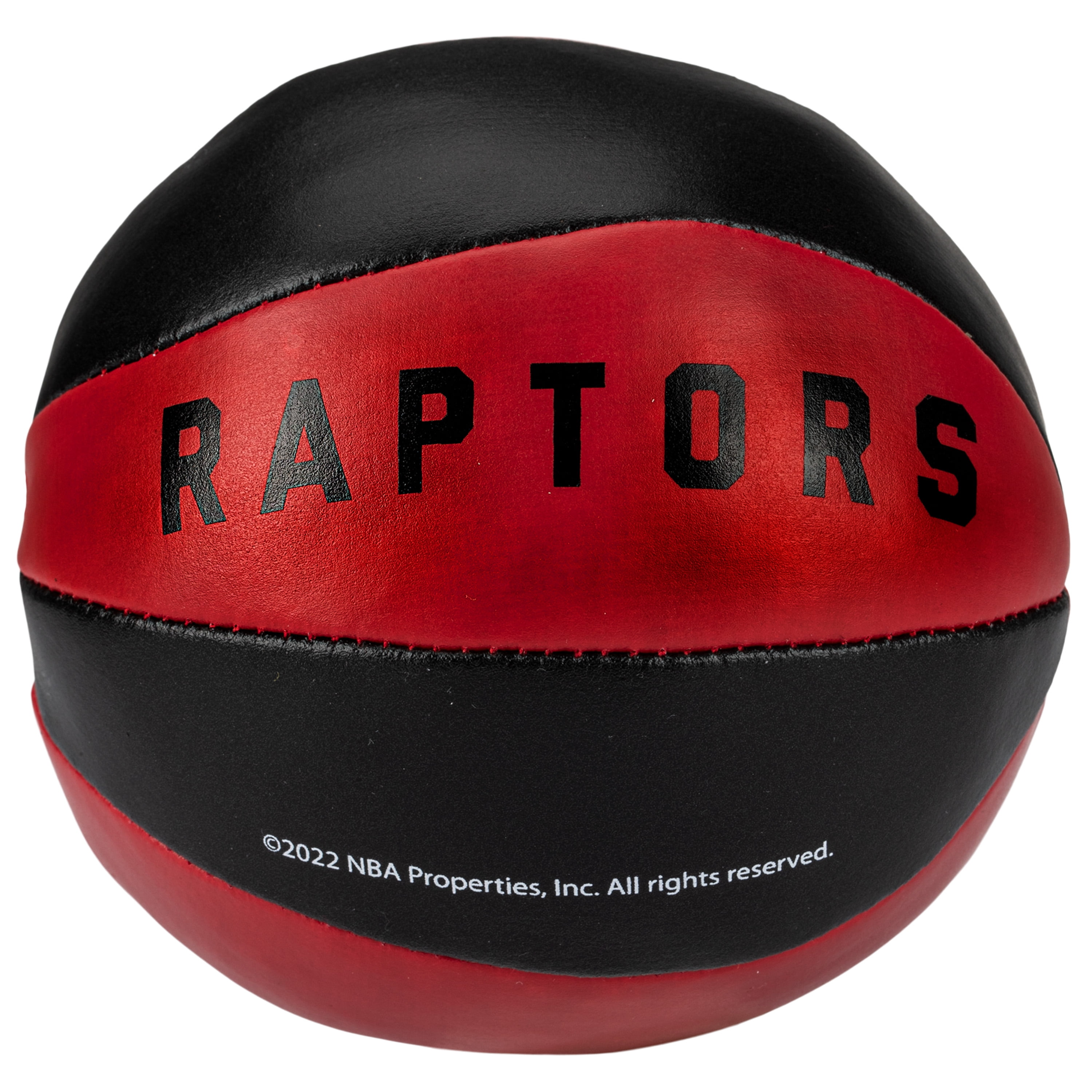 Franklin Sports NBA Toronto Raptors Toy Basketballs - 2 Pack of Kids Soft Mini Basketballs for Over the Door + Indoor Hoops - NBA Fan Shop Kids Soft Toy Basketballs - (2) Mini Balls Included