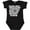 AB-Black, variant on Inktastic Arkansas Silhouette Mandala Boys or Girls Baby Bodysuit