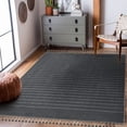 thumbnail image 7 of Grey Geometric Rustic Rug 157x118 - Renwil-Color:Grey, 7 of 7