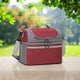 thumbnail image 5 of Lonchera, Bento Boxes, Bolsa de almuerzo portátil de doble capa, bolsa térmica de gran capacidad, bolsa térmica para picnic al aire libre, bolsa Bento, embalaje de almuerzo de doble capa, 5 of 6