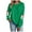 Green, variant on larppty Women's Casual Crew Neck Christmas Snowman Print Sweatshirt Loose Soft Long Sleeve Pullover Tops （White, S）