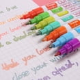 thumbnail image 2 of Escritura de de de para Estudiantes Manualidades de Dibujo - 8 colores Macarena bolígrafo de contorno de doble línea, 2 of 5