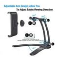 thumbnail image 3 of 2-in-1 Kitchen Tablet Stand Wall Desk Mount Tablet Stand Fit For Tablet Smartphone Holders white, 3 of 4