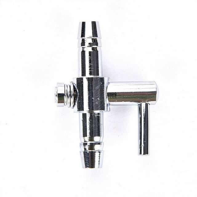 Stainless Steel Aquarium Tank Air Pump Air Flow Splitter Air Flow Tube Pipe Line Control Valve Switch Valve 1 head