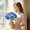 Blue, variant on CRAGRSI Artificial Hydrangea Table Arrangement for Wedding Mint Green Decoration
