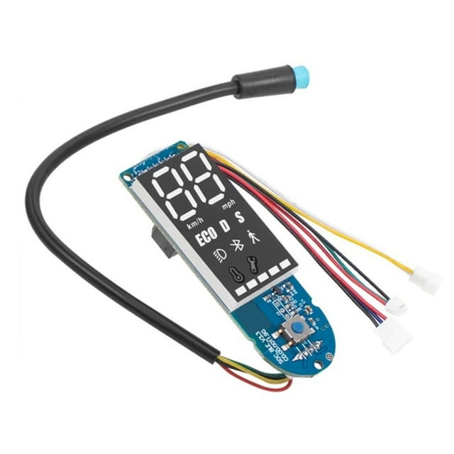 Écran de Trottinette Électrique Facile à Installer Compatible avec pour Modèles Ninebot