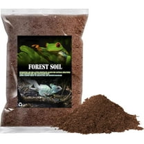 Reptile Soil Substrate Fluffy Small-Strand Reptile Substrate and Snake Bedding Clean Natural Terrarium Bedding for Lizards Snakes Tortoises Tarantulas