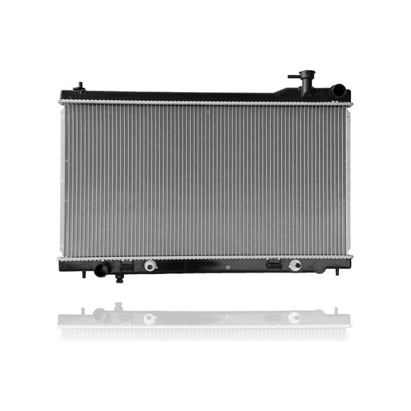 Radiator - Pacific Best Inc. Fit/For 2588 03-07 Infiniti G35 Coupe, 03-06 G35 Sedan - Plastic Tank, Aluminum Core