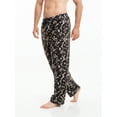 thumbnail image 4 of Brooklyn-Jax Men's Microfleece Pajama in 2XL-size and colors Black, Camo, 4 of 6