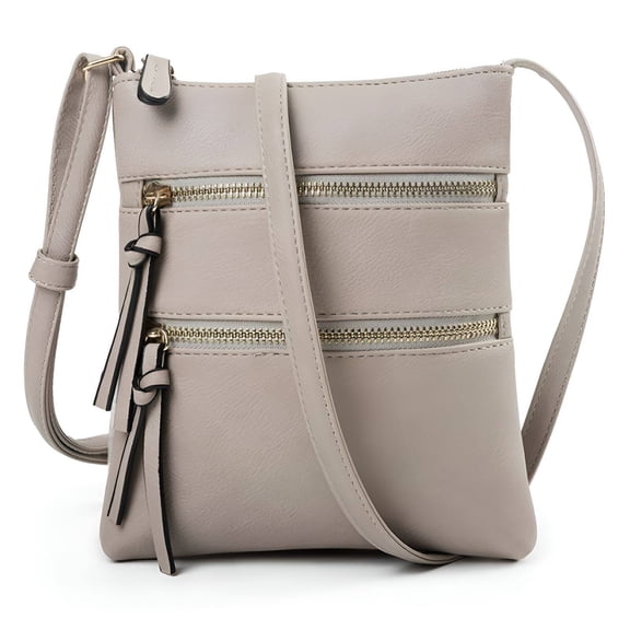 GASTROPOD 2026 New Crossbody Bags for Women,Multi Functional Design Crossbody Purses for Women,Convenient Storage Pockets Women'S Crossbody Handbags,Gray