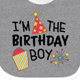 thumbnail image 4 of Inktastic I'm the Birthday Boy Boys Baby Bib, 4 of 4