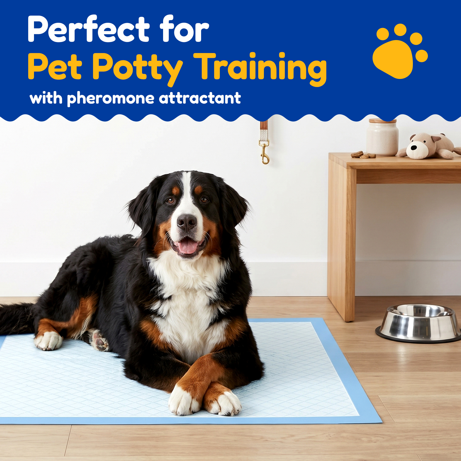 Powools Puppy Pads, X-Large 33.5" x 27.5", 100 Count photo 5